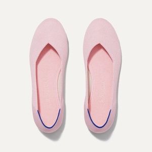Rothy's The Flat Blush Pink Round Toe Slip on Ballet Flats Size 7 EU 37